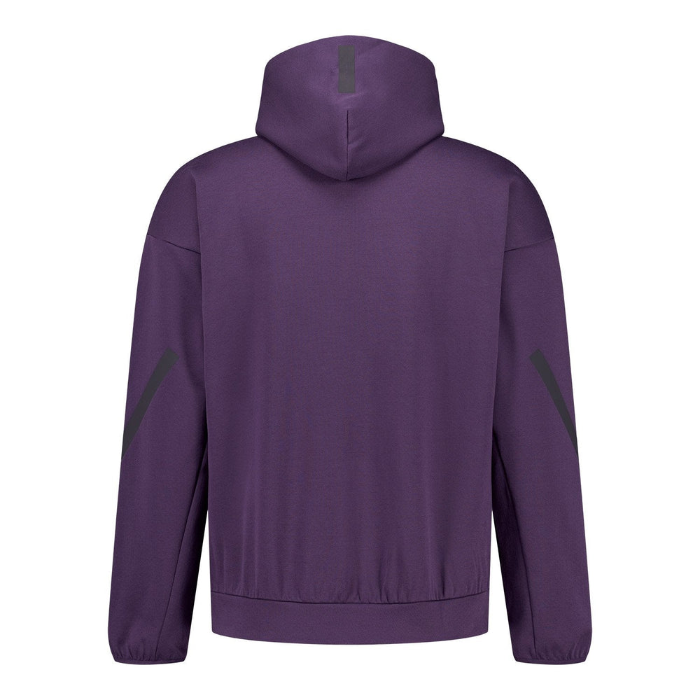 Mens Adidas Real Urban Full Zip Hoodie Purple