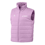 女款 adidas Terrex CLIMAWARM 防水羽绒背心 紫色