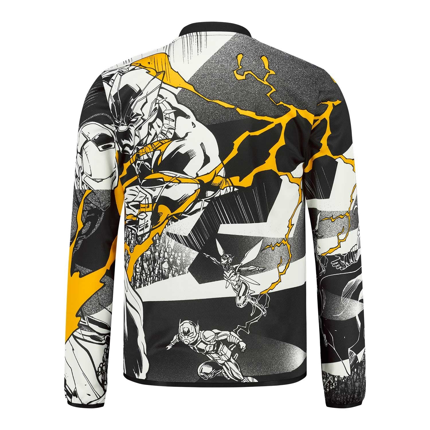 Moletom De Aquecimento adidas Marvel Masculino 25/26 Branco/Preto