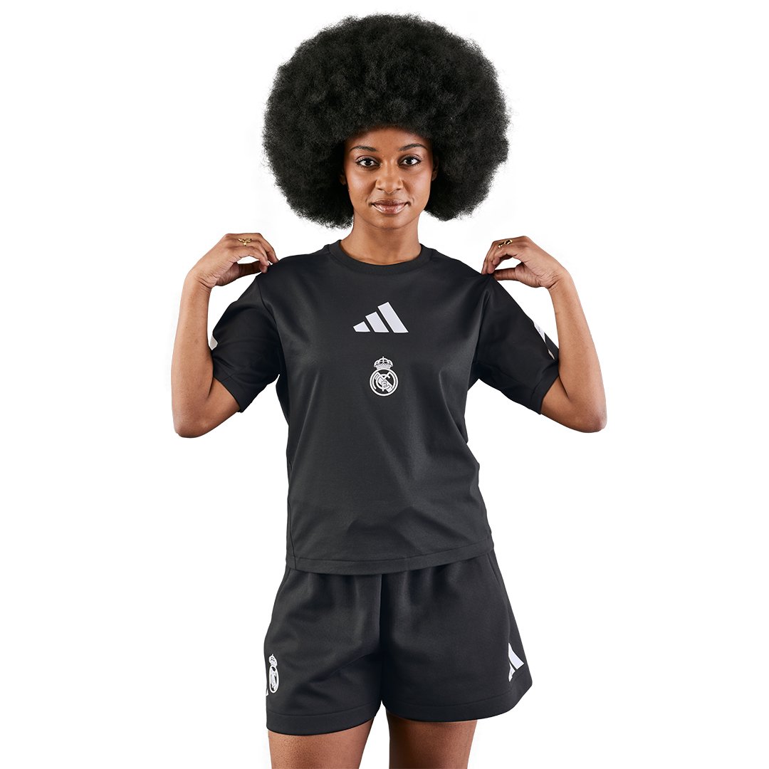 レディースadidasリアルアーバンTシャツ ブラック – レアル