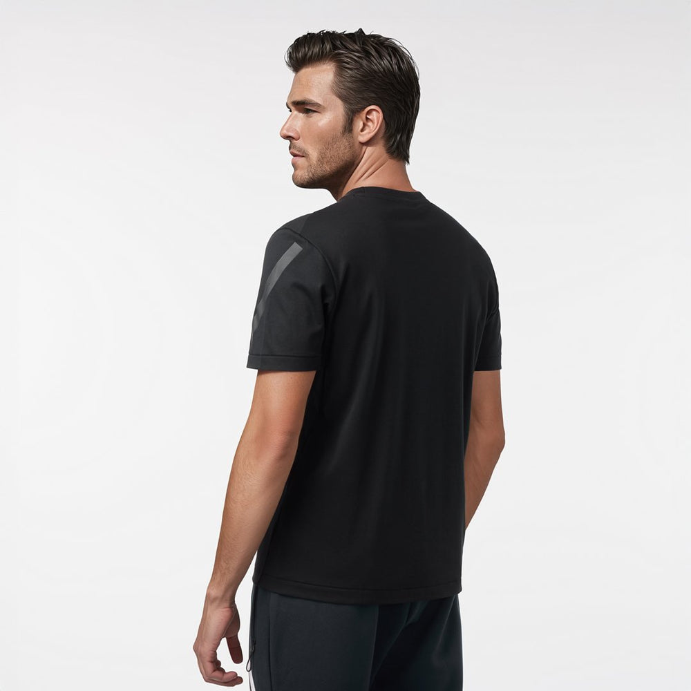 Mens adidas Real Urban T-Shirt Black