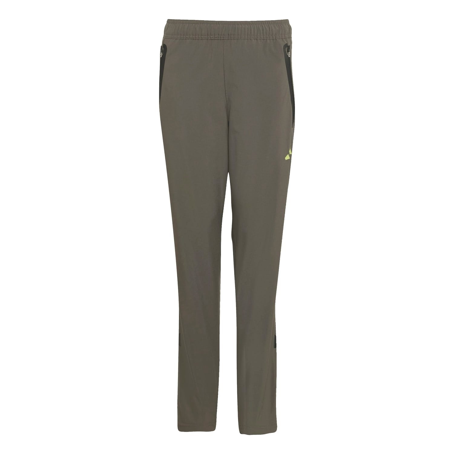 Kids Tiro Vis Tech Competition Pants Grey/Lime Green