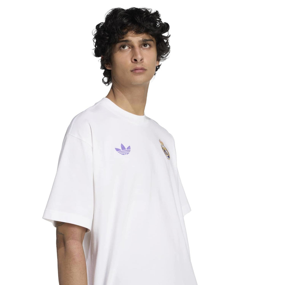 Mens adidas Originals LFSTLR T-Shirt 25/26 White