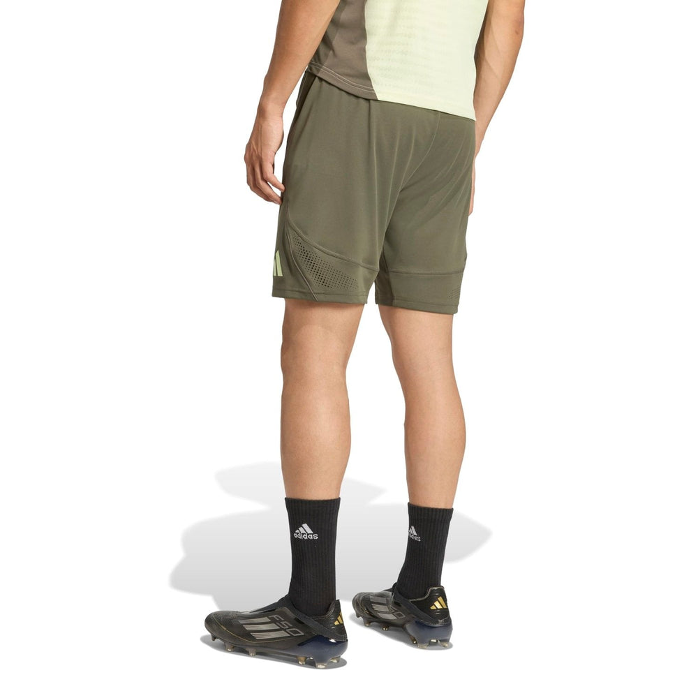 Mens adidas Pro Training Shorts 25/26 Dark Olive
