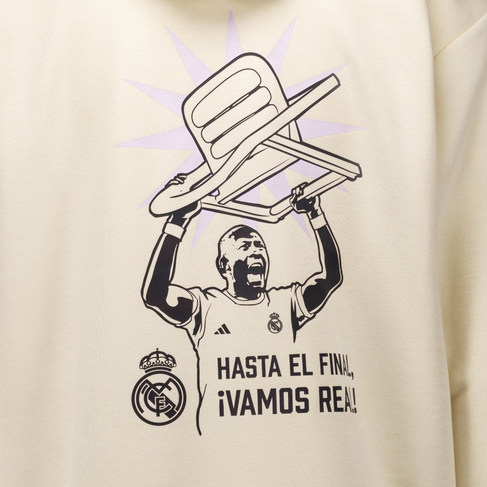 Mens Hoodie Alaba adidas Magic Moments Beige