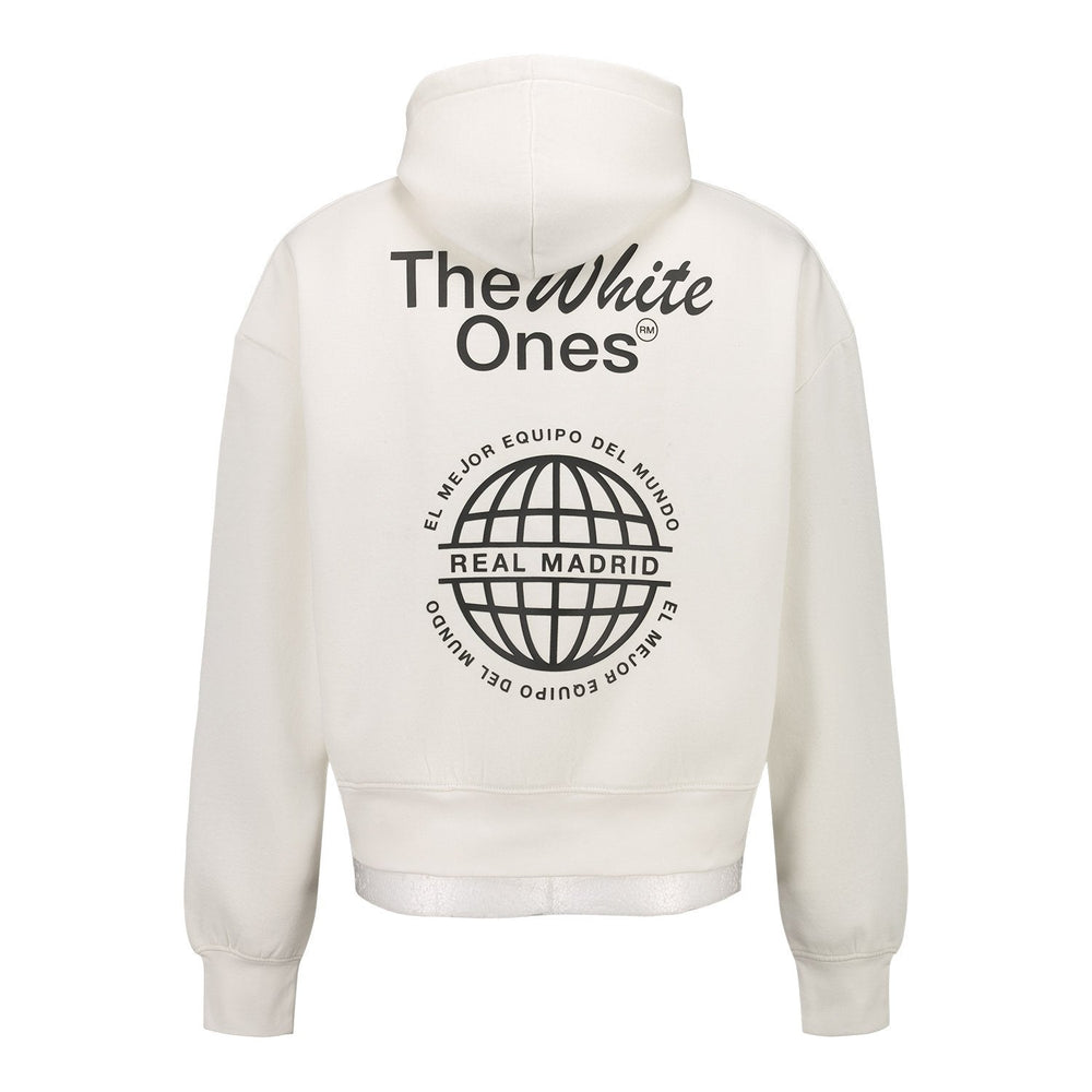 Mens The White Ones Graphic Hoodie White