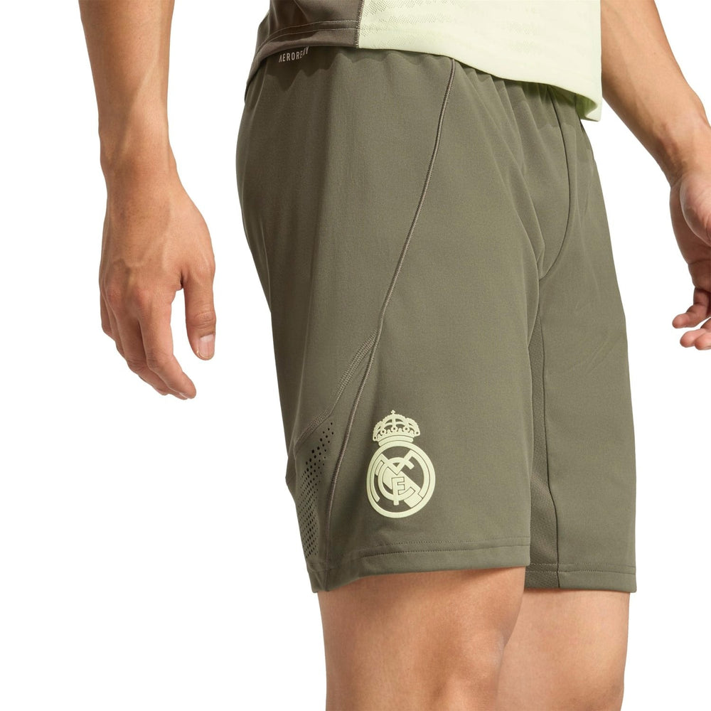 Mens adidas Pro Training Shorts 25/26 Dark Olive