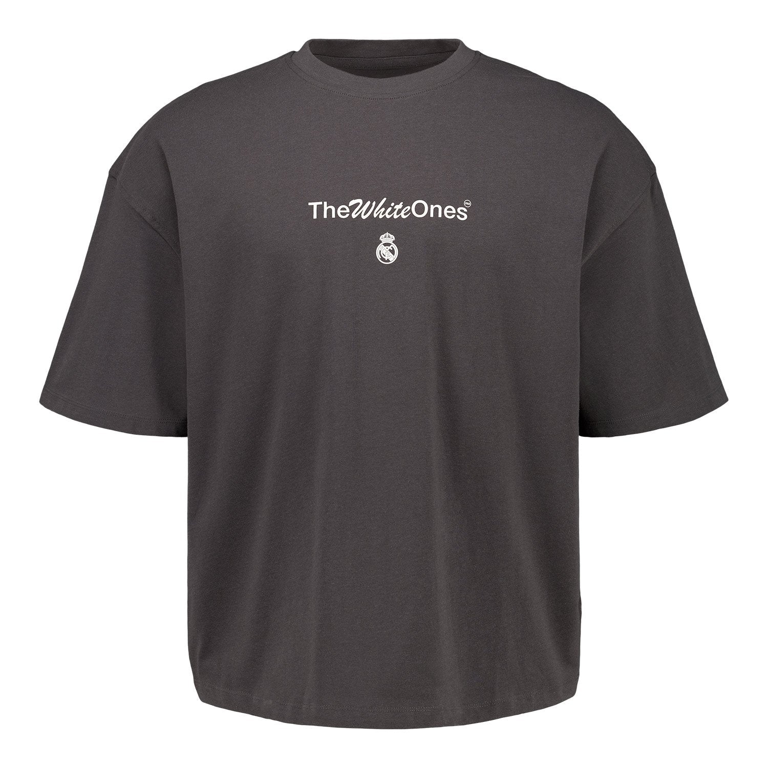 Mens The White Ones Text T-Shirt Black