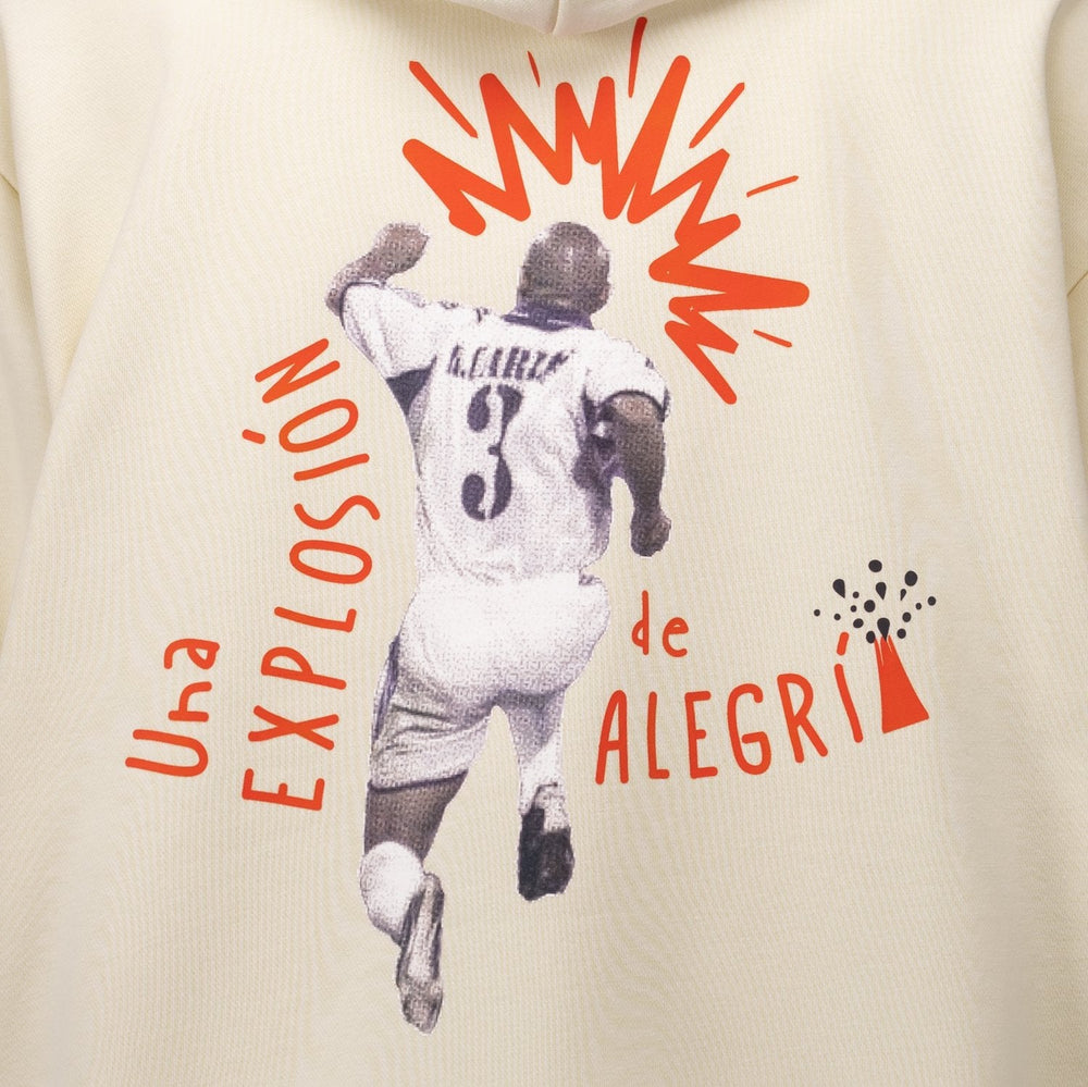 Mens Hoodie Roberto Carlos adidas Magic Moments Beige