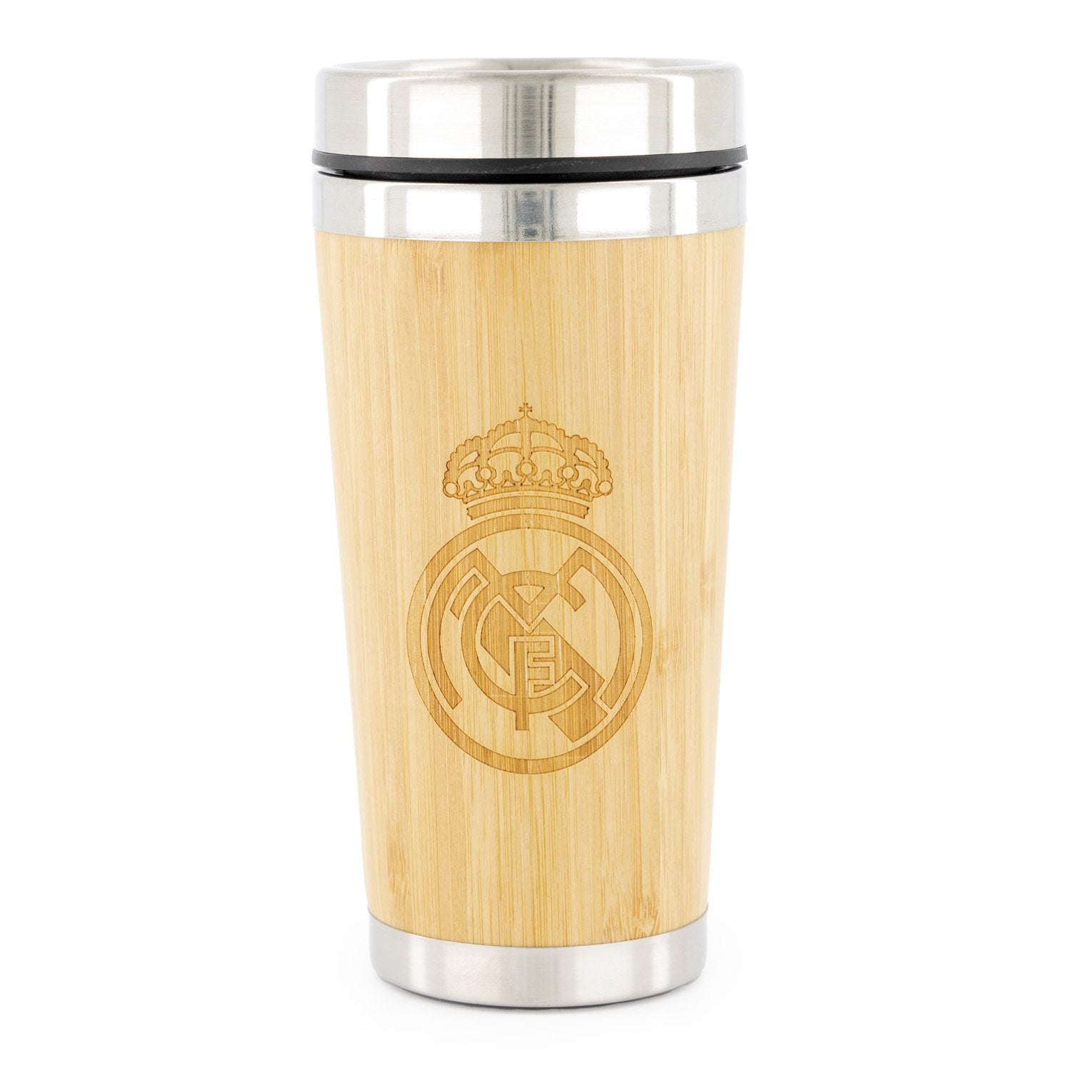 500ml Bamboo Jar With Lid Real Madrid