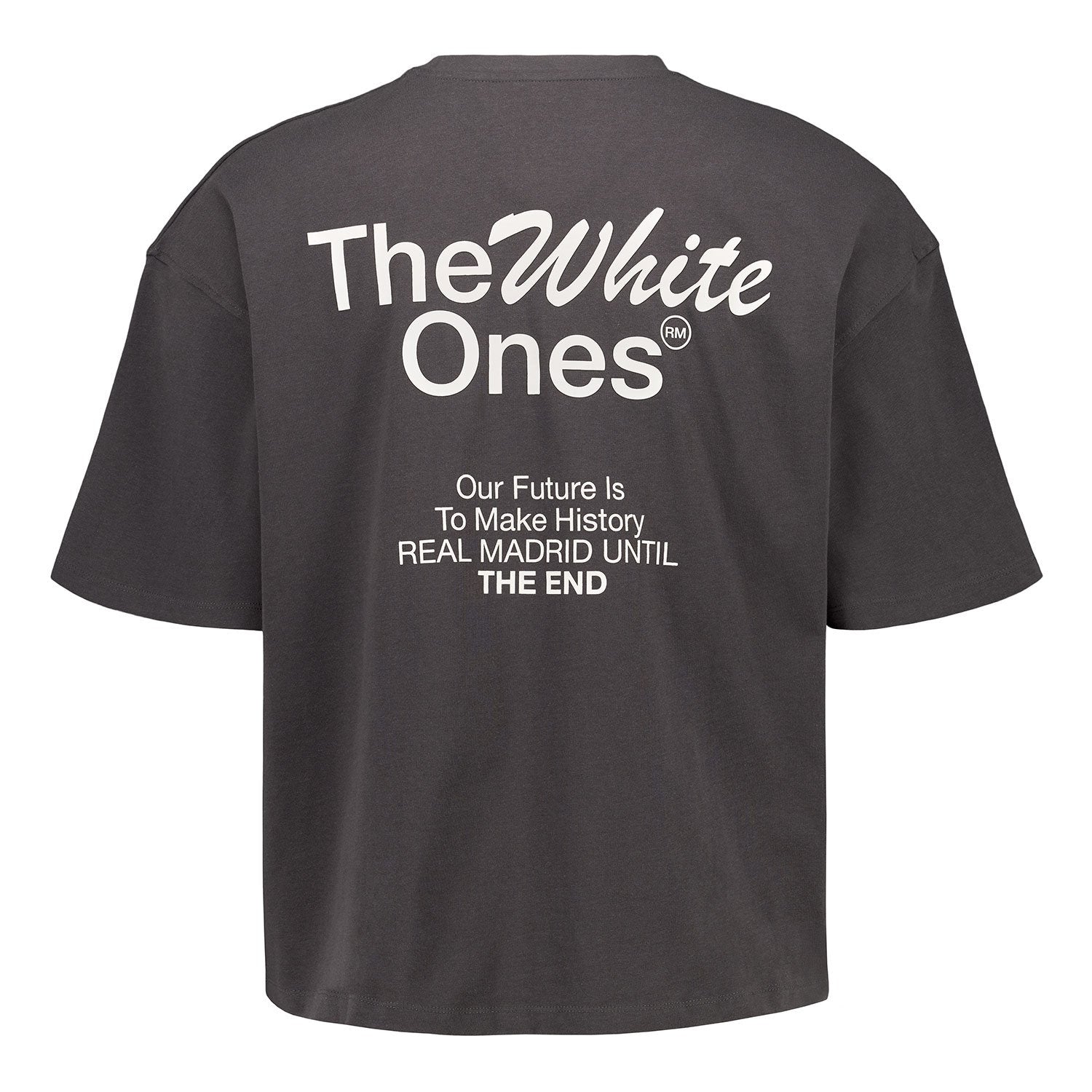 Mens The White Ones Text T-Shirt Black