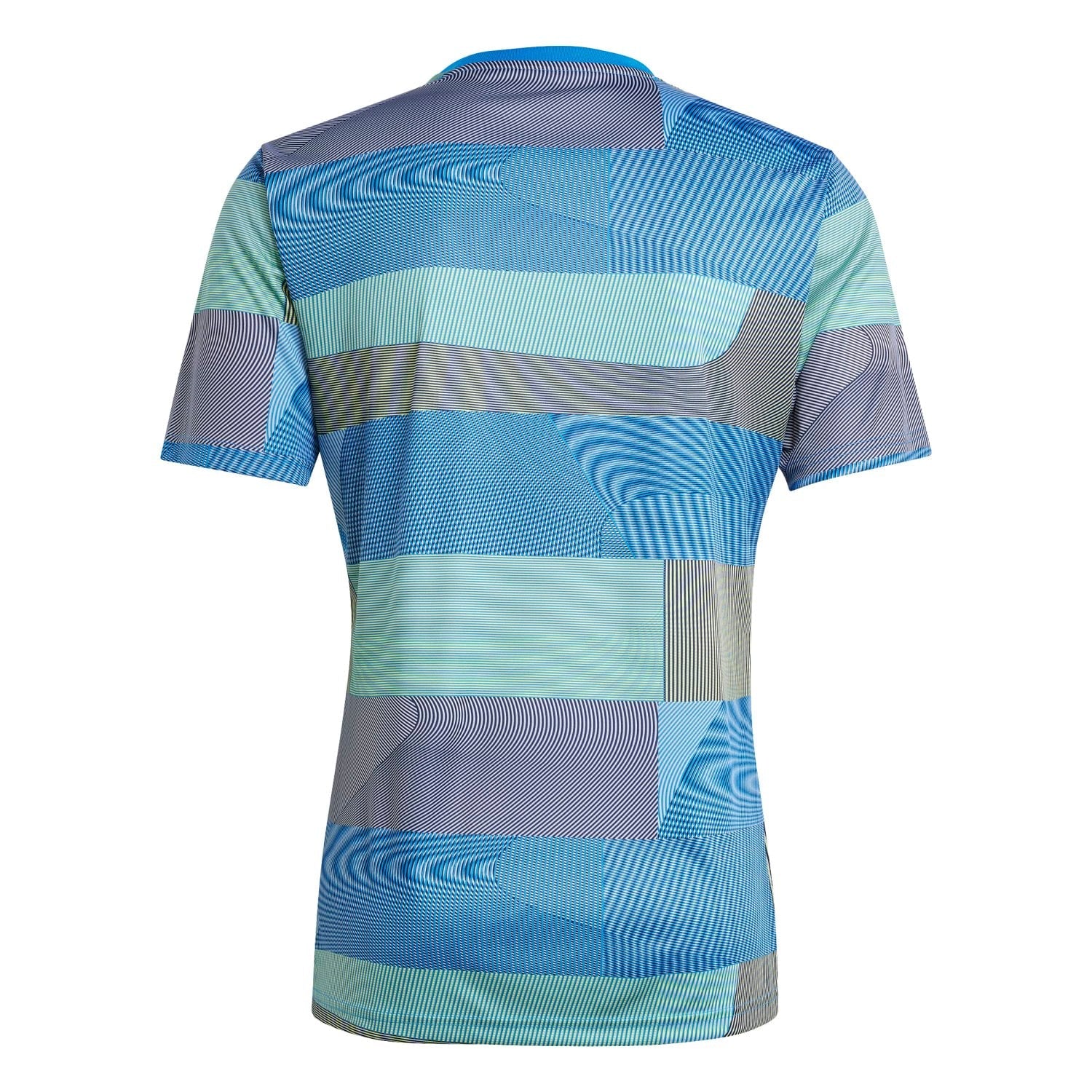 Mens adidas Warm Up Shirt 25/26 Blue – Real Madrid Europe Store