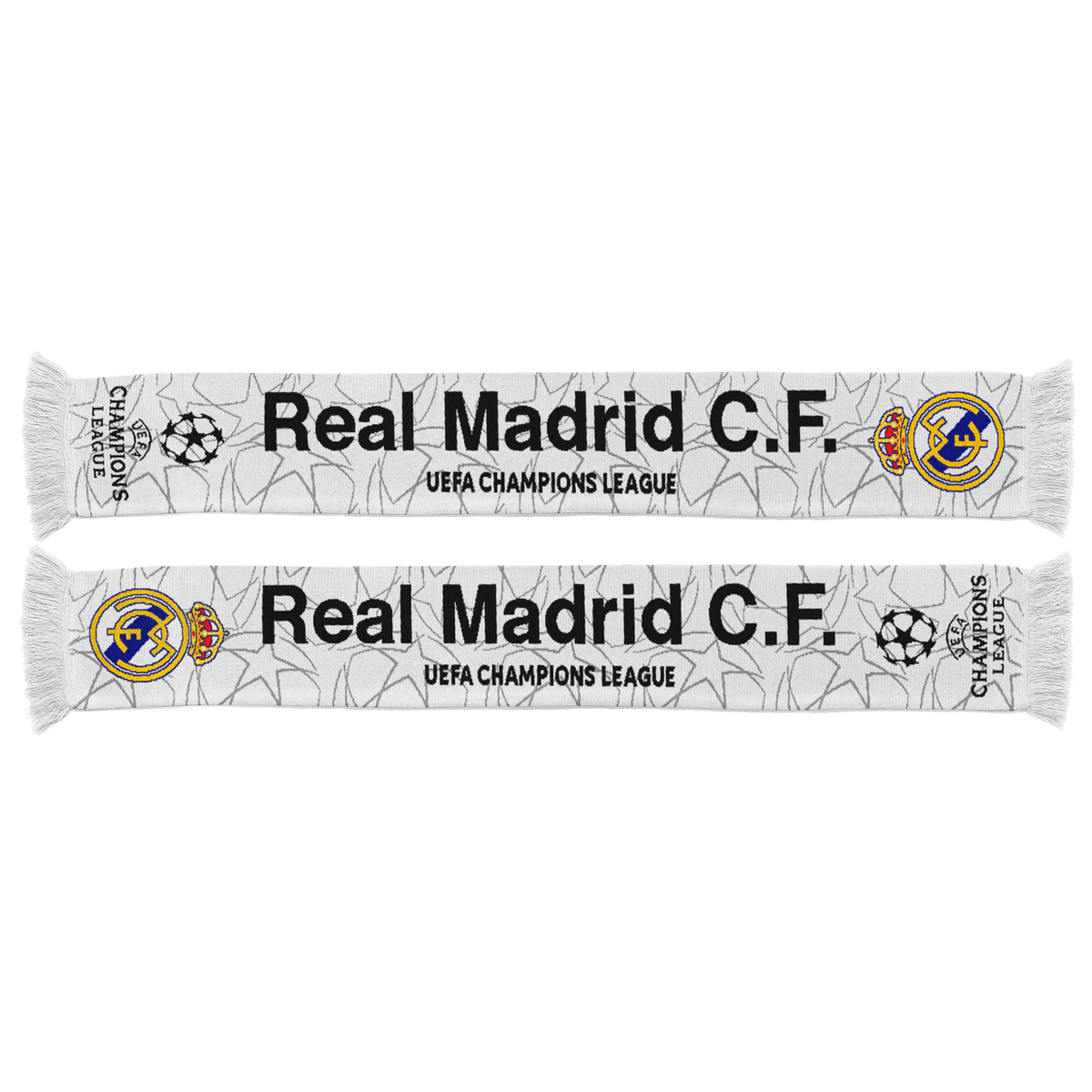 UCL Scarf White