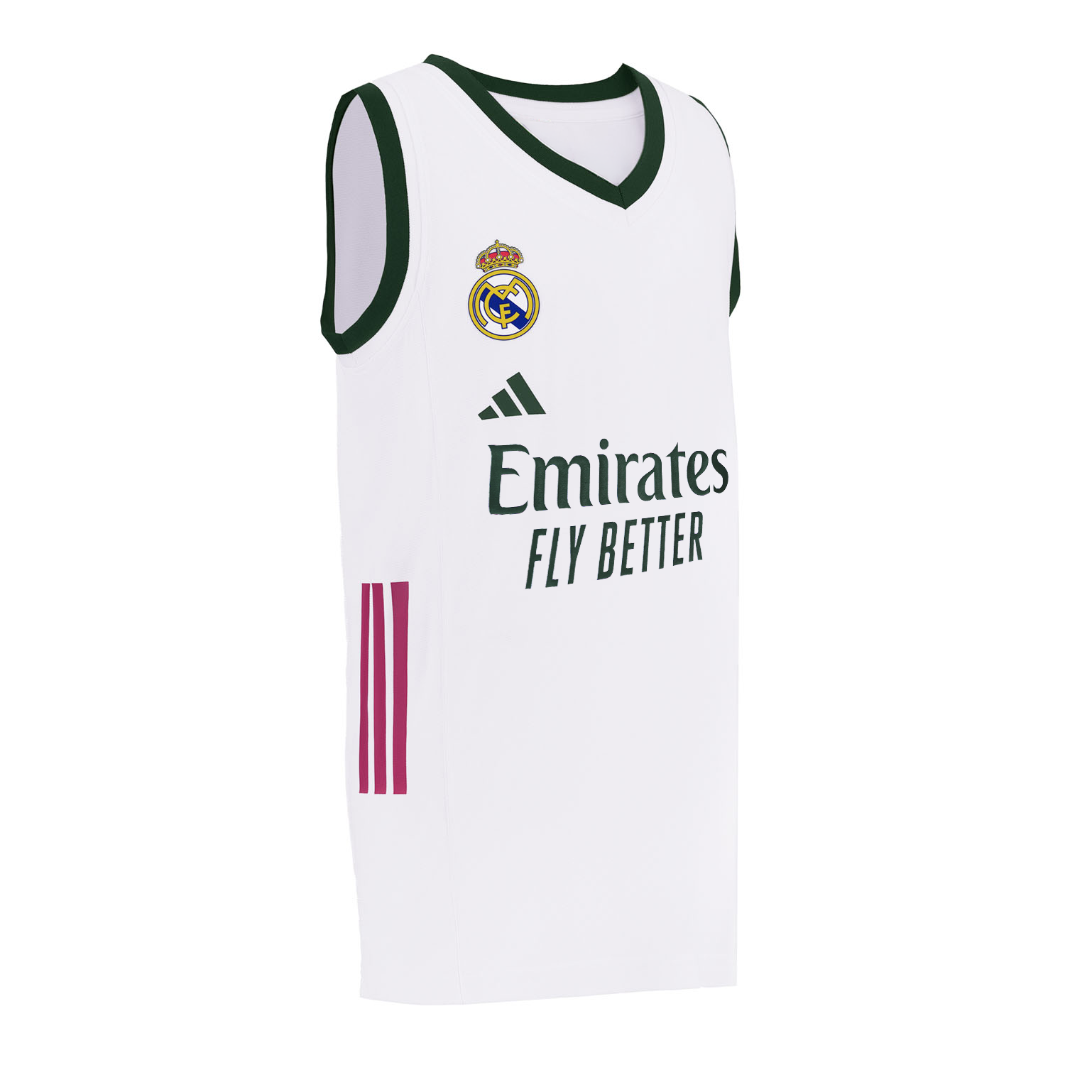 Camiseta Baloncesto Primera Equipación Hombre 26/27 Blanca