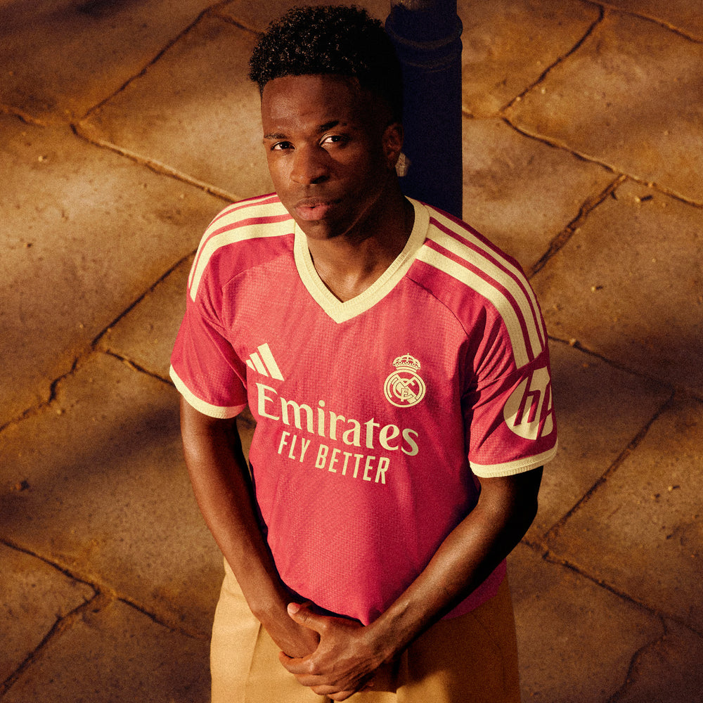 Camisola Terceiro Equipamento Authentic Masculino Rosa 26/27