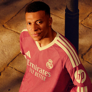 Mens Third Authentic Jersey Long Sleeve Pink 26/27