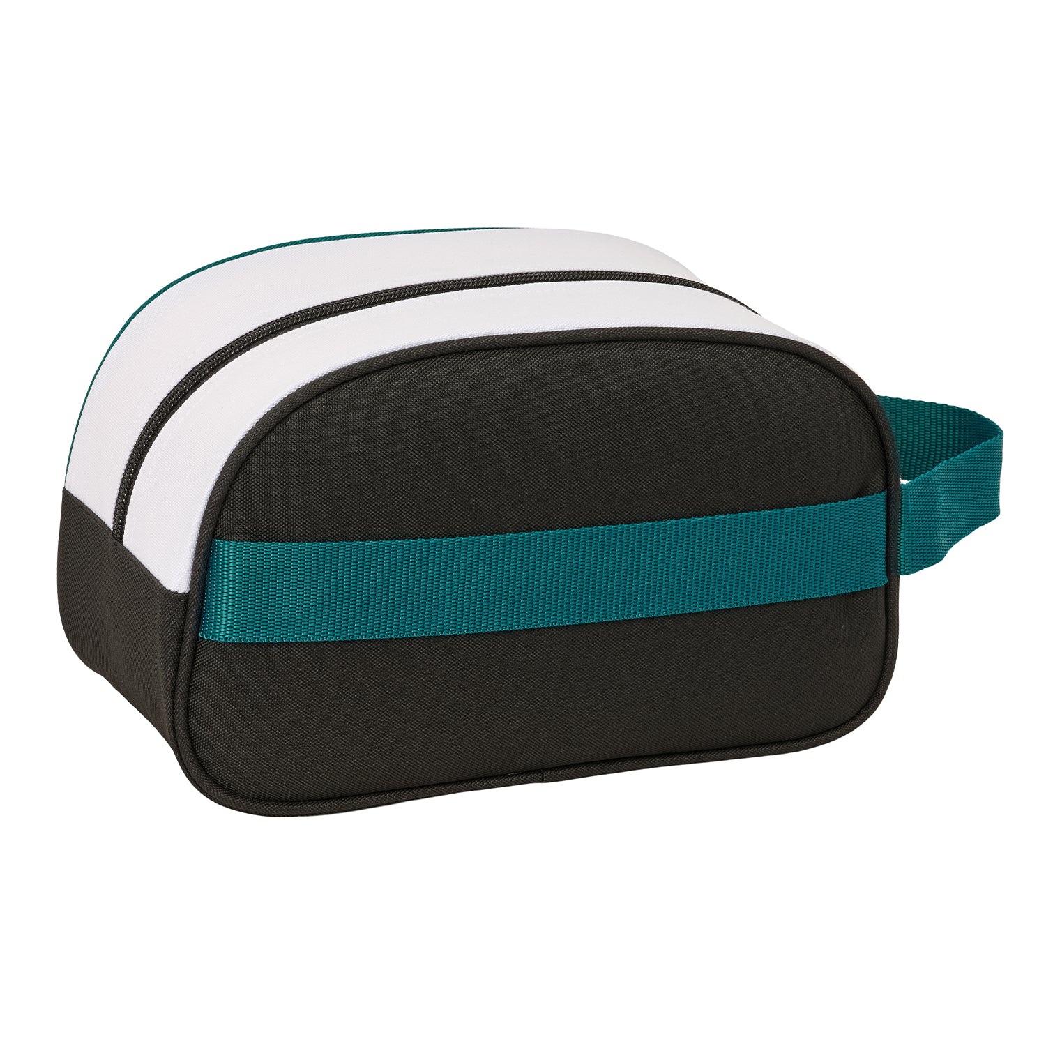 Neceser con Asa Individual Blanco/Verde
