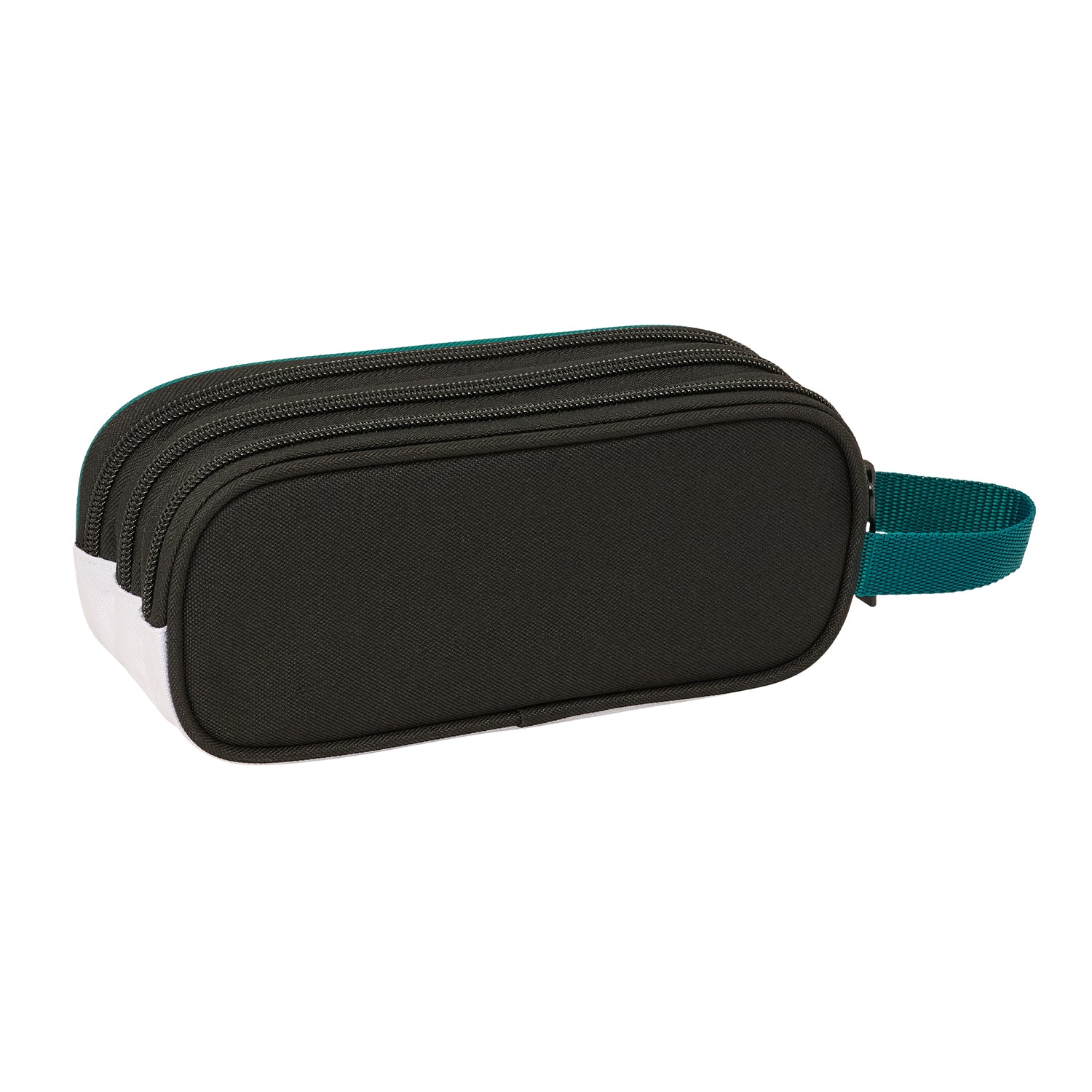 Estuche Triple Blanco/Verde Real Madrid