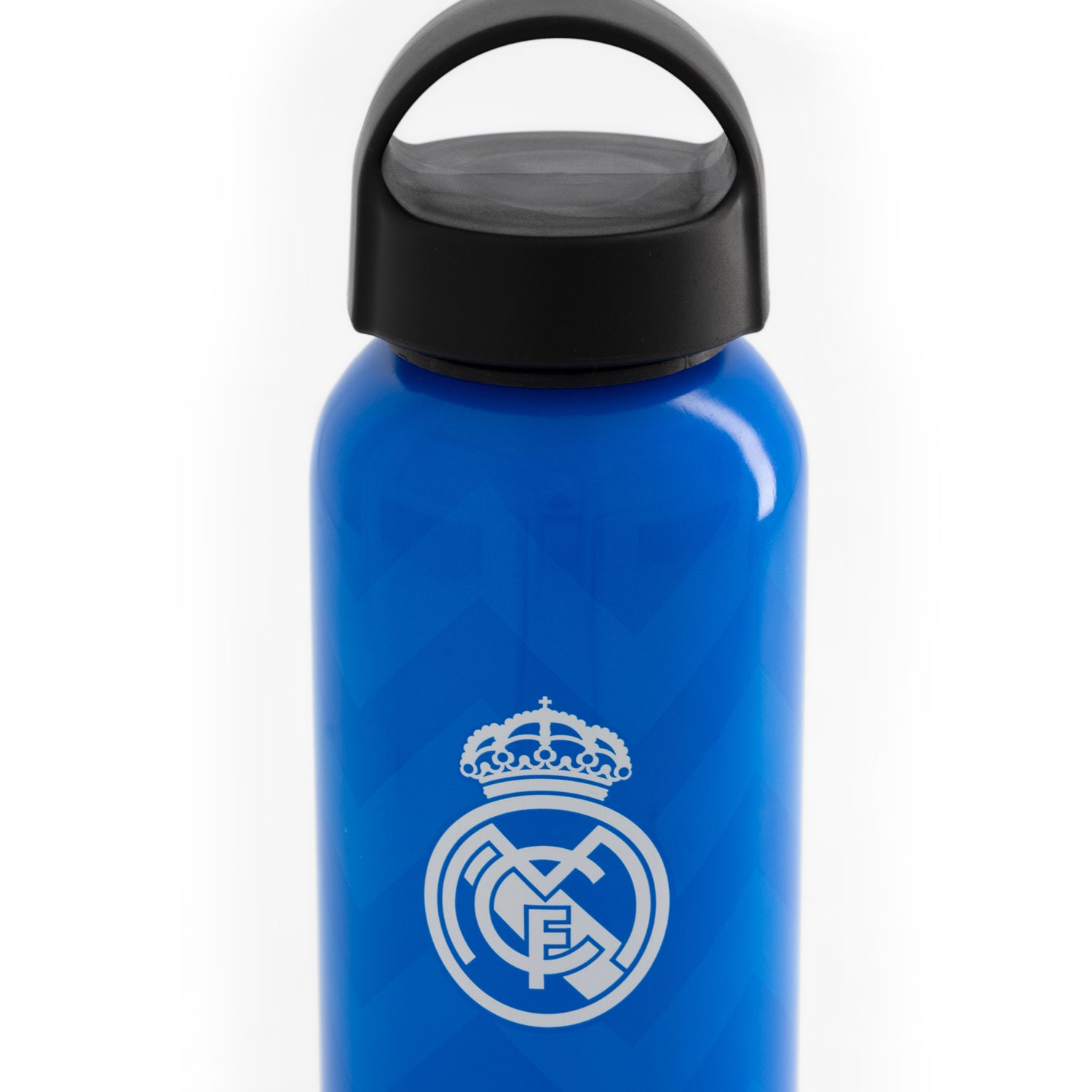 Aluminium Bottle 600ml Blue/White