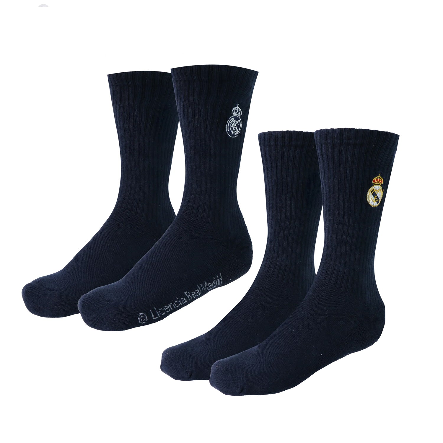 Pack de 2 Calcetines Largos Azul Oscuro
