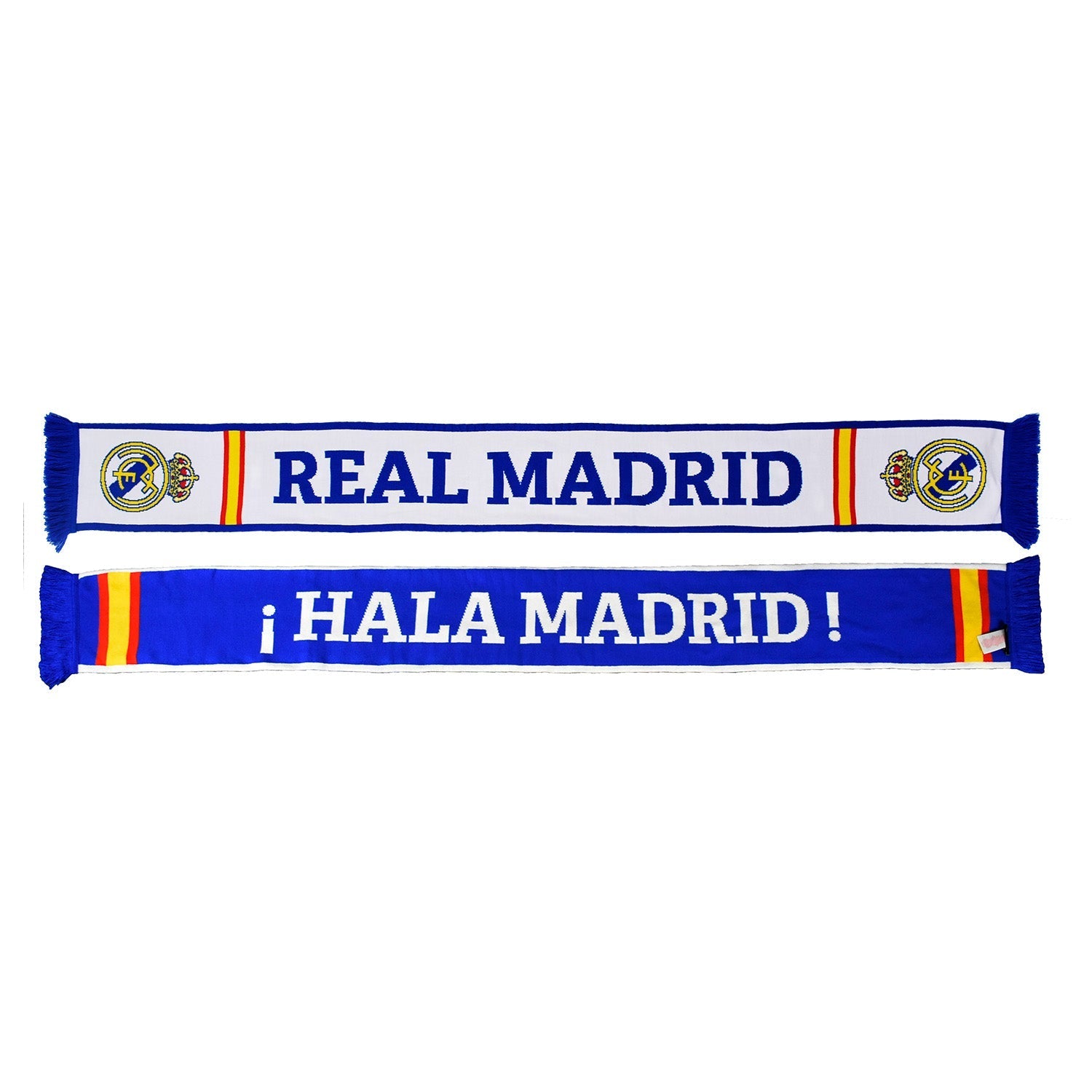 Real Madrid Double Sided Scarf-White/Blue