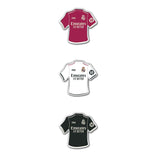 Pack de Pins 3 Camisetas Real Madrid 26/27