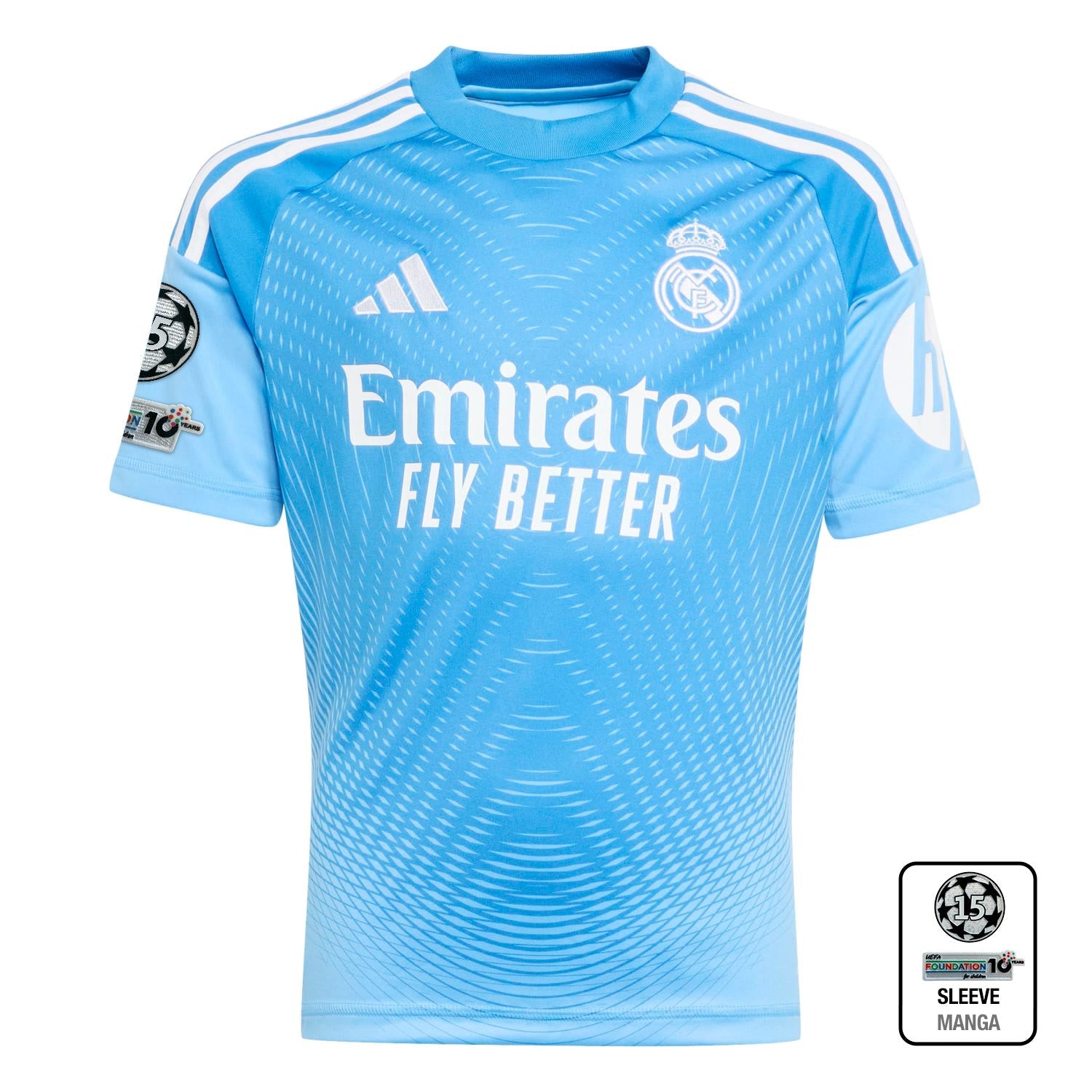 ユース ゴールキーパーユニフォーム 25/26 青 – レアル・マドリードCF